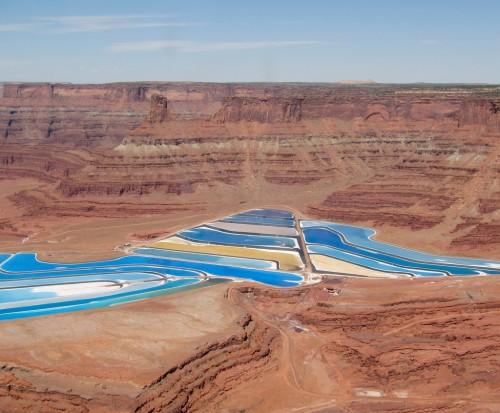 Potash pond near Moab